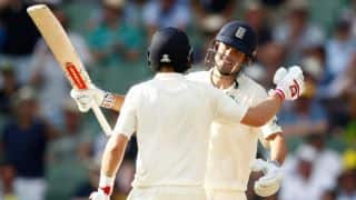 The Ashes 2017-18: Alastair Cook should score a big hundred tomorrow, hopes Stuart Broad The Ashes 2017-18: Alastair Cook should score a big hundred tomorrow, hopes Stuart Broad